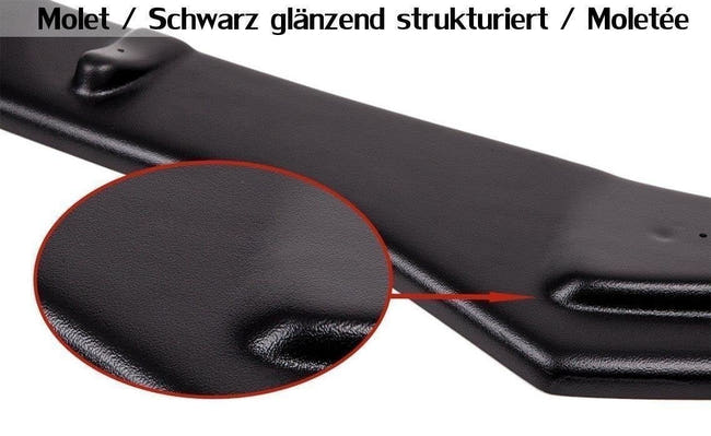 Maxton Front Splitter Opel Vectra C (For Opc Line, After Facelifting) - Gloss Black