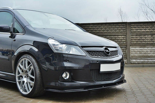Maxton Front Splitter Opel Zafira B Opc / Vxr - Gloss Black
