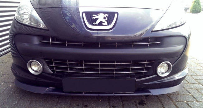 Maxton Front Splitter Peugeot 207 Preface Model - Gloss Black