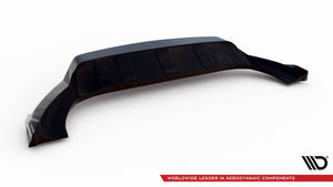 Maxton Front Splitter Porsche Cayenne Coupe / SUV Mk3 - ABS Gloss Black