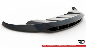 Maxton frontsplitter til Porsche Cayenne Turbo / Standard Mk2 – blank sort – billede 4 af 5