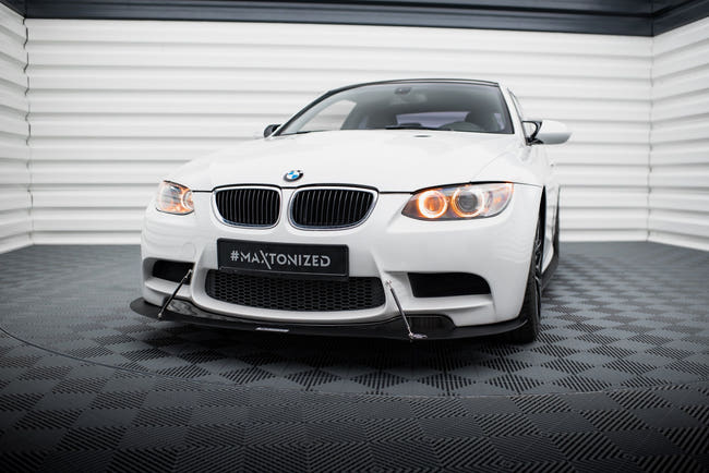 Maxton frontsplitter til BMW M3 E92 / E93 – blank sort – billede 1 af 6