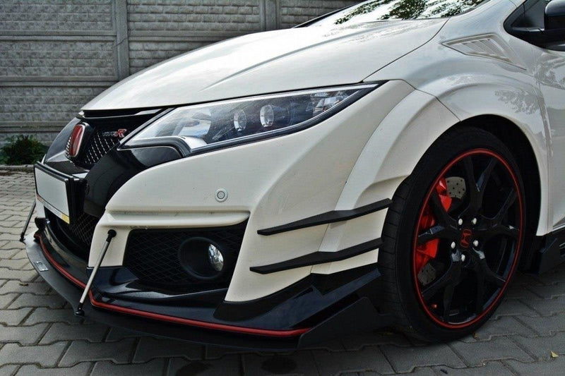 Maxton frontsplitter til Honda Civic Mk9 Type R – billede 3 af 6