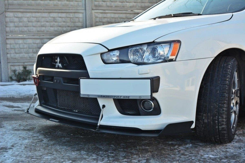 Maxton frontsplitter til Mitsubishi Lancer Evo X – billede 3 af 8