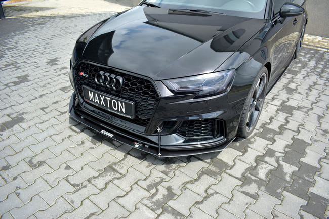 Maxton Front Racing Splitter V.1 Audi RS3 8V Fl Sportback