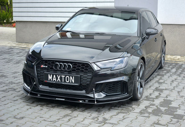 Maxton Front Racing Splitter V.1 Audi RS3 8V Fl Sportback