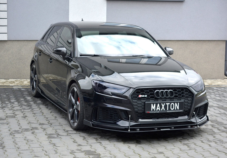 Maxton frontsplitter til Audi RS3 Sportback 8V Facelift – billede 1 af 6