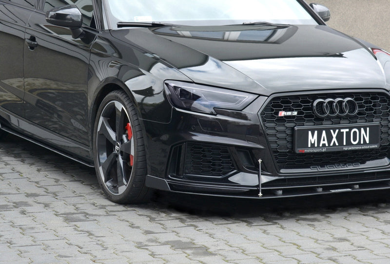 Maxton frontsplitter til Audi RS3 Sportback 8V Facelift – billede 2 af 6