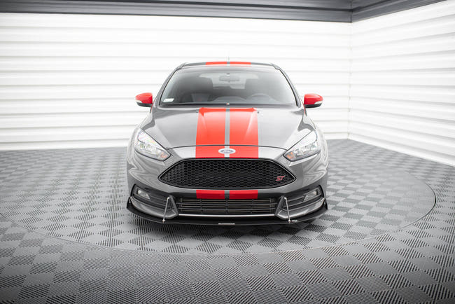 Maxton Racing Front Splitter V.2 Ford Focus St Mk3 Fl