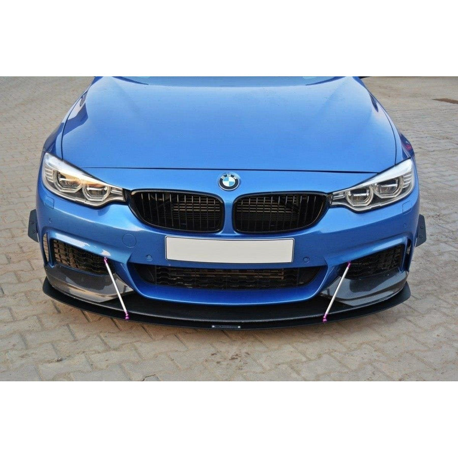 Maxton frontsplitter til BMW 4 Coupe / Gran Coupe / Cabrio M-Pack F32 / F36 / F33 – billede 1 af 4