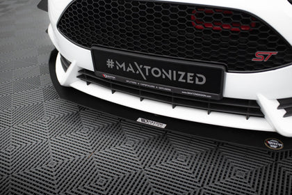 Maxton Front Splitter Racing V.3 Ford Fiesta St Mk7 Fl