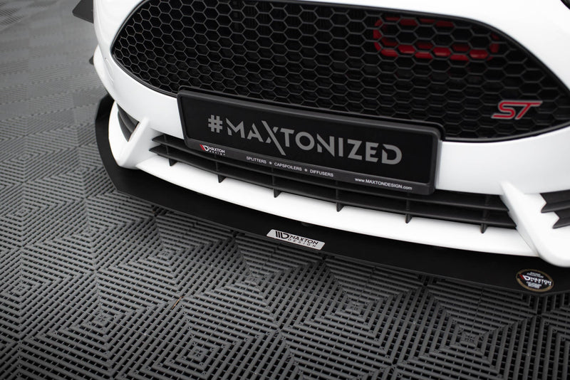Maxton Front Splitter Racing V.3 Ford Fiesta St Mk7 Fl