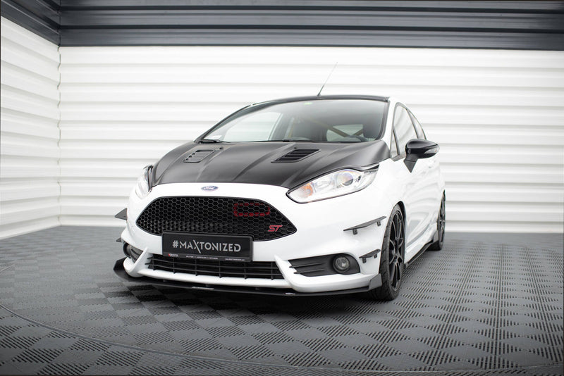 Maxton Front Splitter Racing V.3 Ford Fiesta St Mk7 Fl