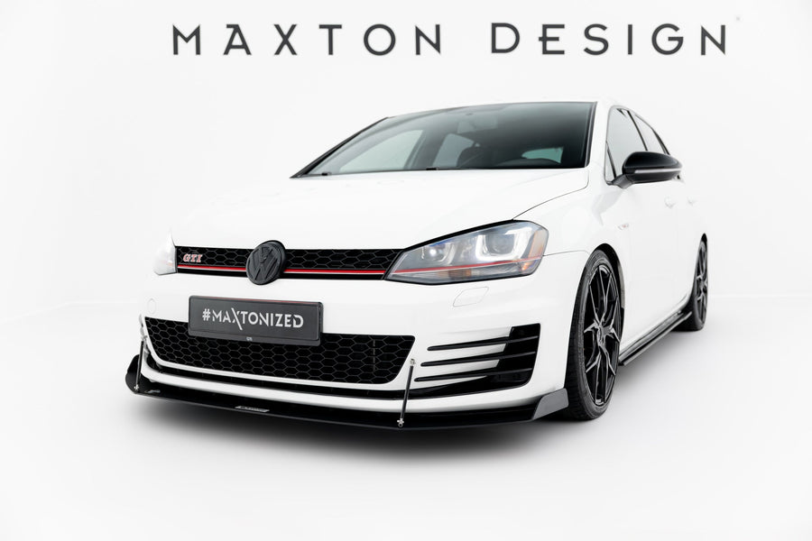 Maxton frontsplitter til Volkswagen Golf GTI / GTD Mk7 – billede 1 af 7
