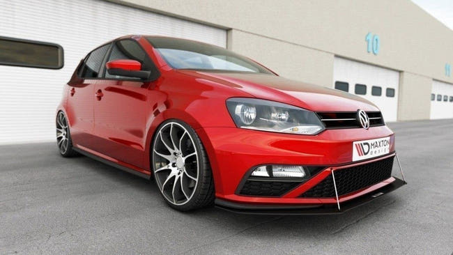 Maxton frontsplitter til Volkswagen Polo GTI Mk5 Facelift – billede 2 af 4