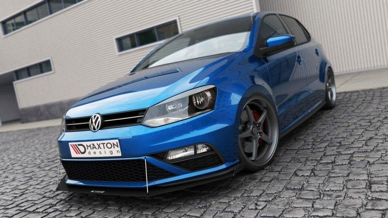 Maxton frontsplitter til Volkswagen Polo GTI Mk5 Facelift – billede 1 af 6