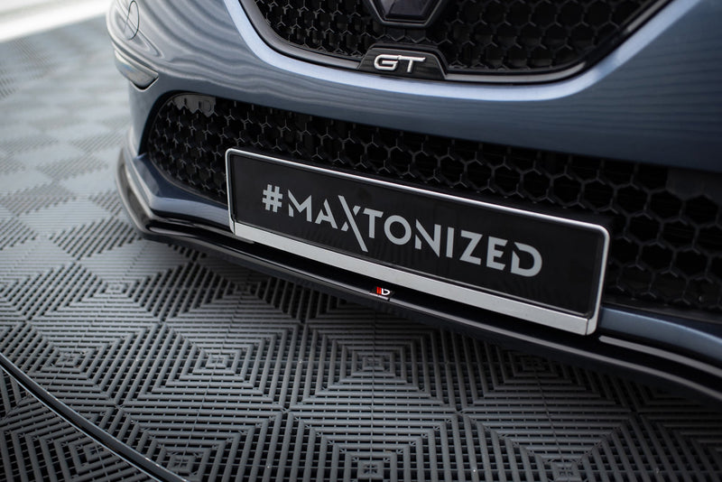 Maxton frontsplitter til Renault Megane Mk.4 GT-Line – blank sort – billede 3 af 5