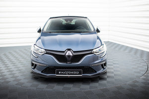 Maxton frontsplitter til Renault Megane Mk.4 GT-Line – blank sort – billede 2 af 5
