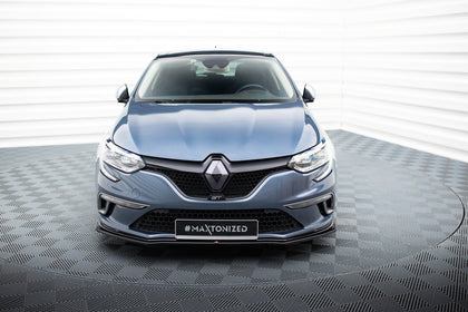Maxton frontsplitter til Renault Megane Mk.4 GT-Line – blank sort – billede 2 af 5