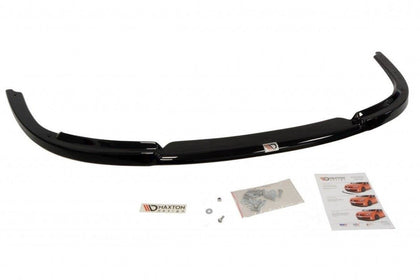 Maxton Front Splitter Saab 9-3 Aero - Gloss Black