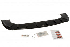 Maxton Front Splitter Seat Leon Mk1 (For Seat Sport Bumper) - Gloss Black