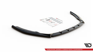 Maxton Front Splitter Skoda Fabia Mk3 Facelift - Gloss Black