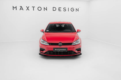 Maxton frontsplitter til Volkswagen Golf R / R-Line Mk7 Facelift – billede 2 af 7
