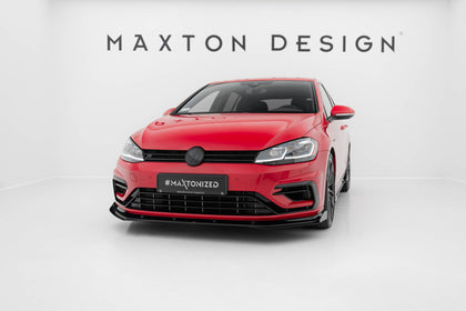 Maxton frontsplitter til Volkswagen Golf R / R-Line Mk7 Facelift – billede 1 af 7