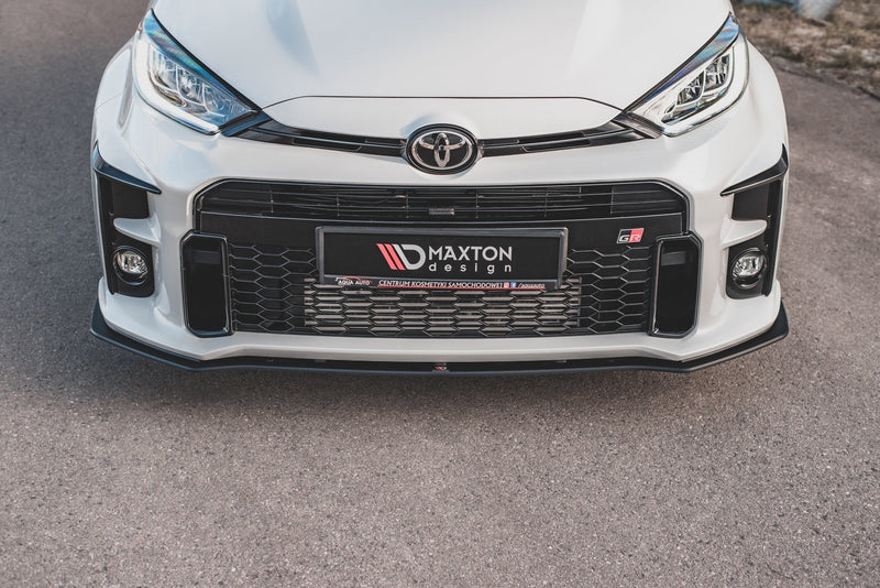Maxton Racing Durability Front Splitter Toyota Gr Yaris Mk4 - Black