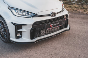 Maxton Racing Durability Front Splitter Toyota Gr Yaris Mk4 - Black