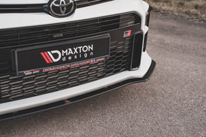 Maxton Racing Durability Front Splitter Toyota Gr Yaris Mk4 - Black