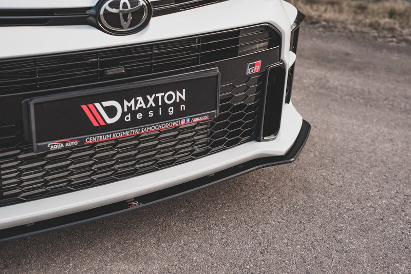 Maxton Racing Durability Front Splitter Toyota Gr Yaris Mk4 - Black