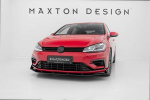 Maxton frontsplitter til Volkswagen Golf R / R-Line Mk7 Facelift – billede 1 af 5