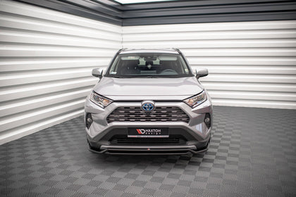 Maxton Front Splitter Toyota Rav4 Mk5 - Gloss Black