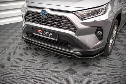 Maxton Front Splitter Toyota Rav4 Mk5 - Gloss Black