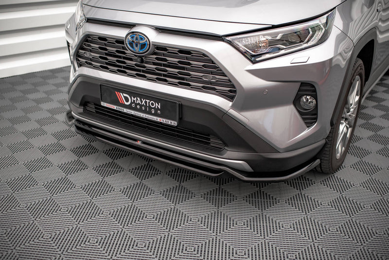 Maxton Front Splitter Toyota Rav4 Mk5 - Gloss Black