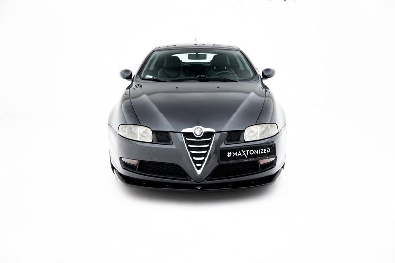 Maxton frontsplitter til Alfa Romeo GT – blank sort – billede 2 af 5