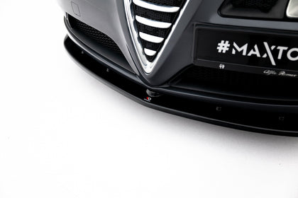 Maxton frontsplitter til Alfa Romeo GT – blank sort – billede 3 af 5