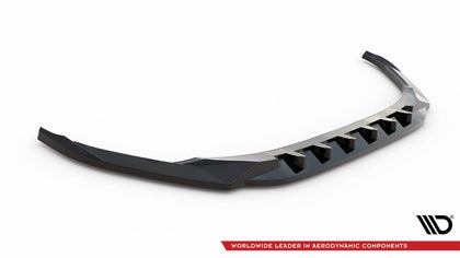 Maxton frontsplitter til Audi A3 8Y – blank sort – billede 4 af 6