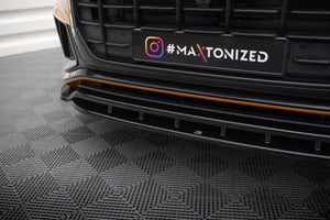Maxton frontsplitter til Audi Q8 S-line / SQ8 Mk1 – blank sort – billede 3 af 6