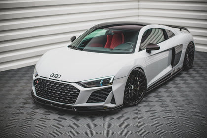 Maxton frontsplitter til Audi R8 Mk2 Facelift – blank sort – billede 1 af 6