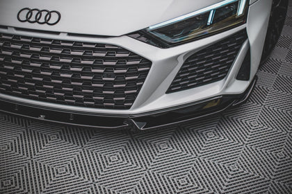 Maxton frontsplitter til Audi R8 Mk2 Facelift – blank sort – billede 3 af 6