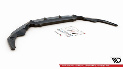 Maxton frontsplitter til Audi R8 Mk2 Facelift – blank sort – billede 6 af 6