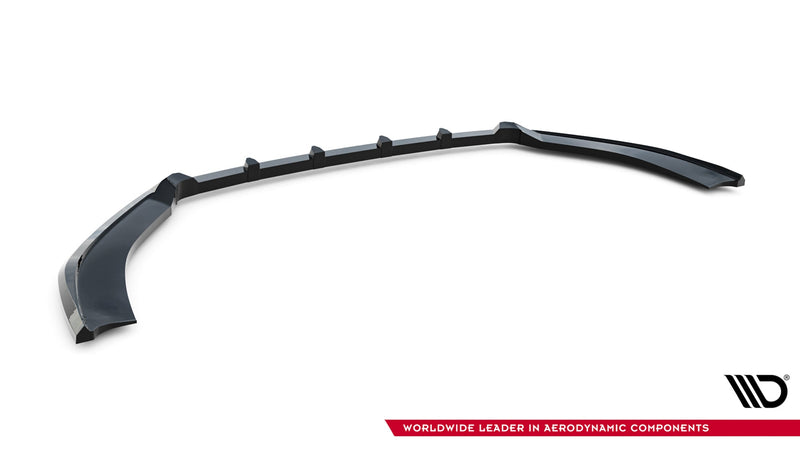 Maxton frontsplitter til Audi RS3 8V Facelift Sedan – blank sort – billede 5 af 5