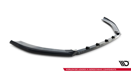 Maxton frontsplitter til Audi RS3 8V Facelift Sedan – blank sort – billede 4 af 5