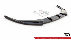 Maxton Front Splitter V.1 Audi RS6 C8 / RS7 C8 - Gloss Black