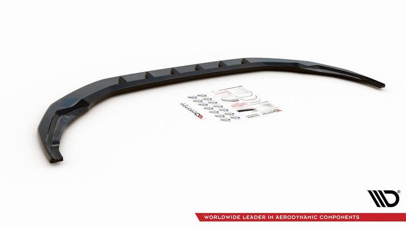 Maxton frontsplitter til Audi S3 / A3 S-Line 8Y – blank sort – billede 5 af 5