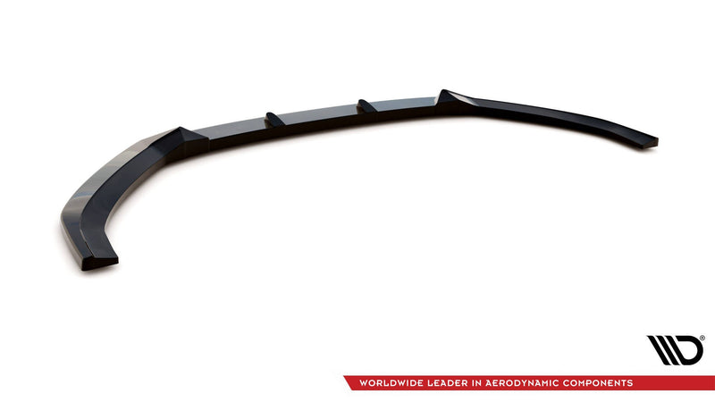 Maxton frontsplitter til Audi S3 / A3 S-Line Sportback 8V Facelift – blank sort – billede 5 af 5