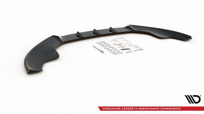 Maxton frontsplitter til Audi S4 / A4 S-Line B8 – blank sort – billede 7 af 7