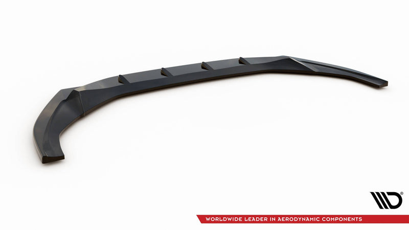 Maxton frontsplitter til Audi S5 / A5 S-Line F5 Facelift – blank sort – billede 5 af 5